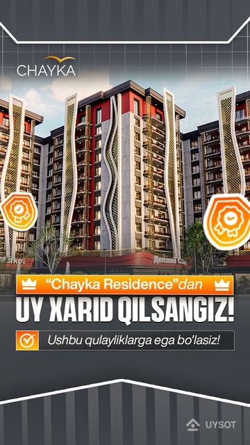 🏡 Uy tanlashda nimalarga e’tibor berish kerak?

Ko‘pchilik faqat narxga qaraydi, ammo ushbu 5 ta muhim jihatni e’tibordan chetda qoldirmang, aks holda keyinchalik afsuslanishingiz mumkin!

1️⃣ JOYLASHUV – Uy shahar markazida bo‘lishi kerak!
📍 Chayka Residence – vokzalgacha 2 daqiqa, aeroportgacha 5 daqiqalik yo‘lda joylashgan.
🚆 Transport infratuzilmasi yaqin
🏪 Supermarket, bozor, maktab va bog‘chalar yurish masofasida

2️⃣ Yorug‘lik va havo aylanishi
☀️ Har bir xonada tabiiy yorug‘lik
🌿 Balkon – toza havo va chiroyli manzara

3️⃣ Xavfsizlik – eng muhim jihat!
🔒 24/7 kuzatuv kamerasi va qo‘riqlash tizimi
🚪 Yong‘indan chiqish yo‘llari mavjud

4️⃣ Qulay rejalashtirish
🛁 Alohida hammom va hojatxona – maksimal qulaylik
📐 Har bir kvadrat metr samarali ishlatilgan

5️⃣ Innovatsion qurilish materiallari
🏗 Ekologik xavfsiz va energiya tejamkor texnologiyalar
🌞 Quyosh nuri bilan ishlaydigan liftlar – xarajatlarni kamaytiradi

Siz ham sifatli uy izlayapsizmi?
📍 Manzil: Ro‘dakiy ko‘chasi, Samarqand
📞 Telefon: +99878 113-63-50