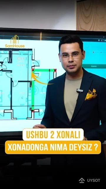 Yangi Hayot TJMdagi 2 xonali xonadon bilan tanishing
Agarda xonadonlar haqida batafsil ma’lumot olishni istasangiz izohda + belgisini qoldiring Yangi Hayot TJMdagi 2 xonali xonadon bilan tanishing
Agarda xonadonlar haqida batafsil ma’lumot olishni istasangiz izohda + belgisini qoldiring