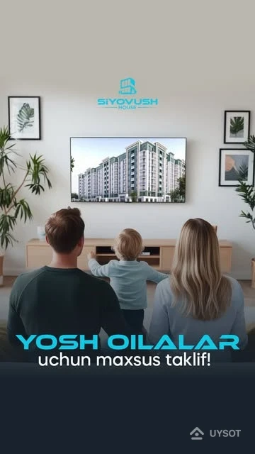 Uyingiz bo‘lishini xohlaysiz-u, boshlang‘ich to‘lov yig‘ib bo‘lmadi, to‘g‘rimi?
🤩 Unda boshlang‘ich to‘lovsiz, 60 oyga halol muddatli to‘lov asosida xonadon xarid qiling. Har oyda 4 500 000 so‘mdan to‘lab 1 xonali, 5 500 000 so‘mdan to‘lab 2 xonali xonadon egasi bo‘ling.
🏢 Chayni yo‘lida joylashgan 9 qavatli ushbu zamonaviy obʼyekt 2027-yilda o‘z egalariga topshiriladi. Har m² narxi 7 000 000 so‘mdan boshlanadi. Shoshiling, kvartiralar soni cheklangan.
Batafsil maʼlumot uchun bizning raqamlar:
☎️ +99878 113-63-50
☎️ +99878 113-63-50 Uyingiz bo‘lishini xohlaysiz-u, boshlang‘ich to‘lov yig‘ib bo‘lmadi, to‘g‘rimi?
🤩 Unda boshlang‘ich to‘lovsiz, 60 oyga halol muddatli to‘lov asosida xonadon xarid qiling. Har oyda 4 500 000 so‘mdan to‘lab 1 xonali, 5 500 000 so‘mdan to‘lab 2 xonali xonadon egasi bo‘ling.
🏢 Chayni yo‘lida joylashgan 9 qavatli ushbu zamonaviy obʼyekt 2027-yilda o‘z egalariga topshiriladi. Har m² narxi 7 000 000 so‘mdan boshlanadi. Shoshiling, kvartiralar soni cheklangan.
Batafsil maʼlumot uchun bizning raqamlar:
☎️ +99878 113-63-50
☎️ +99878 113-63-50