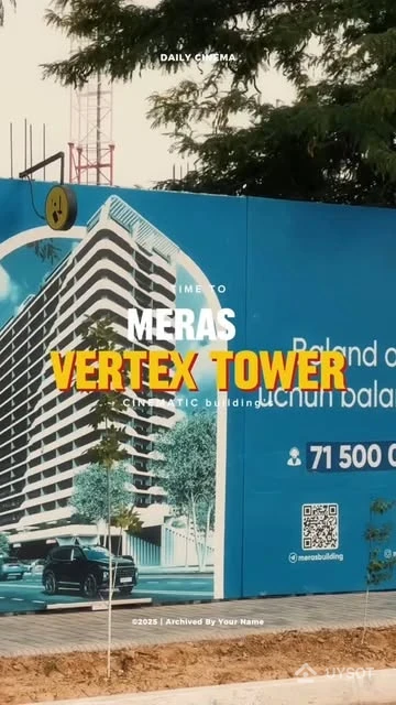 Cinematic

Meras Building’s da Vertex Towerning qurulish jarayonini guvoh bo’lishingiz mumkun.