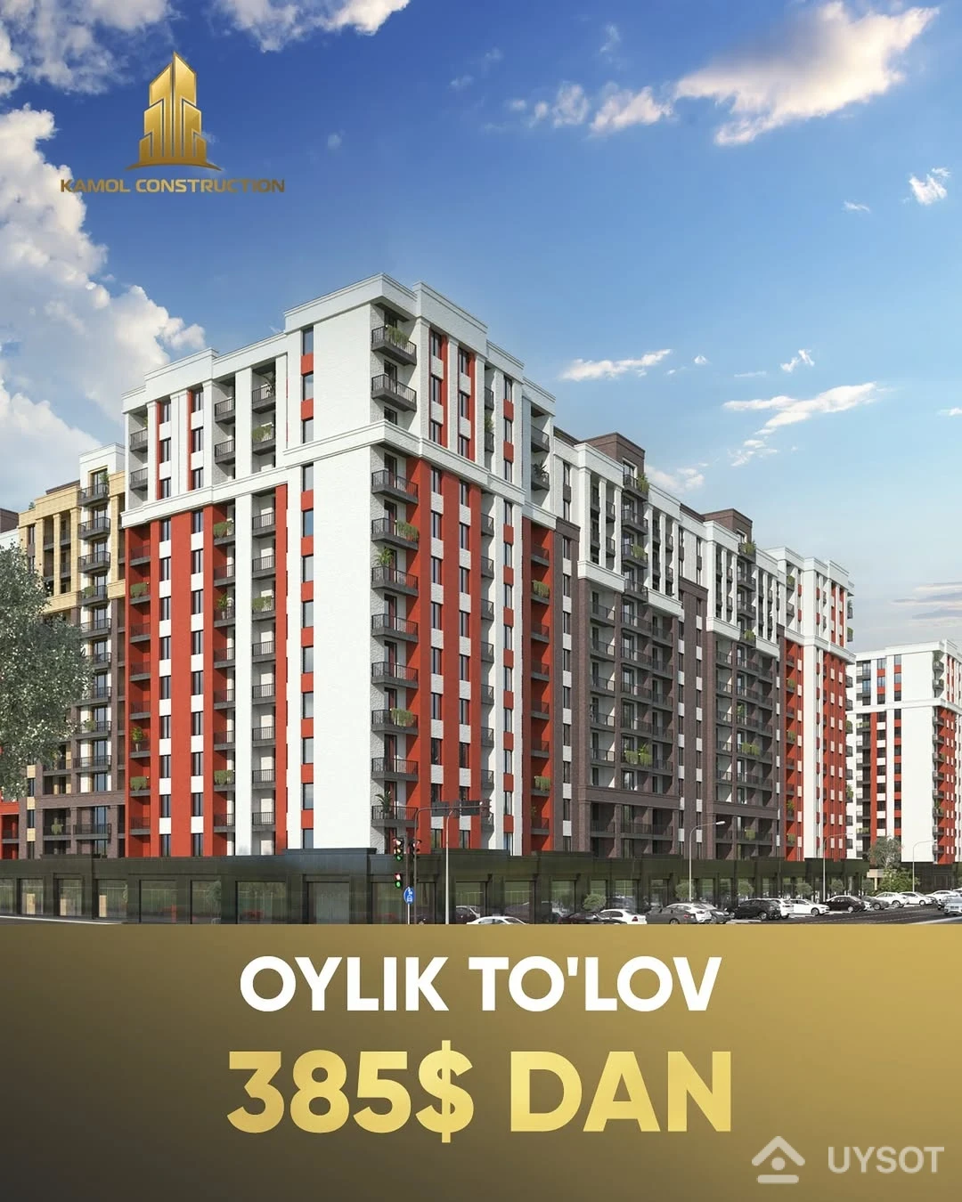 Oylik to'lov atigi 5 mln so'mdan! 🤩
🌇 Kamol Construction'ning "Yangi hayot" turar-joy majmuasidan zamonaviy xonadonlarni muddatli to'lov evaziga rasmiylashtiring va to'lovni oyiga atigi 5 mln so'mdan amalga oshiring.
Batafsil ma'lumot olish uchun hoziroq izohlarda "+" qoldiring.
📞 +99878 113-63-50
📍 Manzilimiz: Toshkent shahri, Yangi hayot tumani, Qipchoq ko'chasi 1a.
Mo'ljal: 5-metro bekati (Chilonzor yo'li)
📍 Manzilimiz: Toshkent shahri, Do'stlik ko'chasi 2.
Mo'ljal: 12 avtopark
➖➖➖➖
Ежемесячный платеж всего от 5 миллионов сум! 🤩
🌇 Приобретайте современные квартиры в ЖК "Янги Хаёт" от компании "Kamol Construction" в рассрочку и оплачивайте всего от 5 миллионов сумов в месяц.
Оставьте "+" в комментариях, чтобы получить дополнительную информацию.
📞 +99878 113-63-50
📍Наш адрес: город Ташкент, район Новая Жизнь, улица Кипчака 1а.
Ориентиры: остановка метро 5 (дорога Чиланзор).
📍Наш адрес: город Ташкент, улица Дустлик 2.
Ориентиры: 12 автостоянок. Oylik to'lov atigi 5 mln so'mdan! 🤩
🌇 Kamol Construction'ning "Yangi hayot" turar-joy majmuasidan zamonaviy xonadonlarni muddatli to'lov evaziga rasmiylashtiring va to'lovni oyiga atigi 5 mln so'mdan amalga oshiring.
Batafsil ma'lumot olish uchun hoziroq izohlarda "+" qoldiring.
📞 +99878 113-63-50
📍 Manzilimiz: Toshkent shahri, Yangi hayot tumani, Qipchoq ko'chasi 1a.
Mo'ljal: 5-metro bekati (Chilonzor yo'li)
📍 Manzilimiz: Toshkent shahri, Do'stlik ko'chasi 2.
Mo'ljal: 12 avtopark
➖➖➖➖
Ежемесячный платеж всего от 5 миллионов сум! 🤩
🌇 Приобретайте современные квартиры в ЖК "Янги Хаёт" от компании "Kamol Construction" в рассрочку и оплачивайте всего от 5 миллионов сумов в месяц.
Оставьте "+" в комментариях, чтобы получить дополнительную информацию.
📞 +99878 113-63-50
📍Наш адрес: город Ташкент, район Новая Жизнь, улица Кипчака 1а.
Ориентиры: остановка метро 5 (дорога Чиланзор).
📍Наш адрес: город Ташкент, улица Дустлик 2.
Ориентиры: 12 автостоянок.