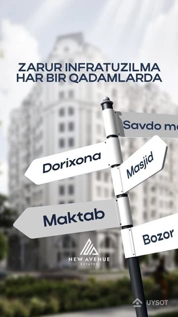 New Avenue turar joy majmuasi atrofida sizga kerak bo‘ladigan barcha infratuzilma mavjud:
— Dorixonalar
— Klinikalar
— Maktab va bog‘chalar
— Mahalliy oziq-ovqat bozori
— Savdo markazi
— Masjid
🔺️ New Avenue — hayot markaziga yaqin yashash uchun to‘g‘ri tanlov.
➖️➖️➖️➖️➖️
Вокруг жилого комплекса New Avenue есть вся необходимая инфраструктура:
— Аптеки
— Клинике
— Школы и детские сады
— Местный продуктовый рынок
— Торговый центр
— Мечеть
🔺️ New Avenue — правильный выбор для жизни рядом с центром событий.
📞 Для связи || Murojaat uchun:
+99878 113-63-50
+99878 113-63-50
📍 Наш адрес || Manzilimiz:
Samarqand shaxar, Narpay ko’chasi 123 uy
📍Ориентир || Mo’ljal: DSK bozor ro’parasida New Avenue turar joy majmuasi atrofida sizga kerak bo‘ladigan barcha infratuzilma mavjud:
— Dorixonalar
— Klinikalar
— Maktab va bog‘chalar
— Mahalliy oziq-ovqat bozori
— Savdo markazi
— Masjid
🔺️ New Avenue — hayot markaziga yaqin yashash uchun to‘g‘ri tanlov.
➖️➖️➖️➖️➖️
Вокруг жилого комплекса New Avenue есть вся необходимая инфраструктура:
— Аптеки
— Клинике
— Школы и детские сады
— Местный продуктовый рынок
— Торговый центр
— Мечеть
🔺️ New Avenue — правильный выбор для жизни рядом с центром событий.
📞 Для связи || Murojaat uchun:
+99878 113-63-50
+99878 113-63-50
📍 Наш адрес || Manzilimiz:
Samarqand shaxar, Narpay ko’chasi 123 uy
📍Ориентир || Mo’ljal: DSK bozor ro’parasida
