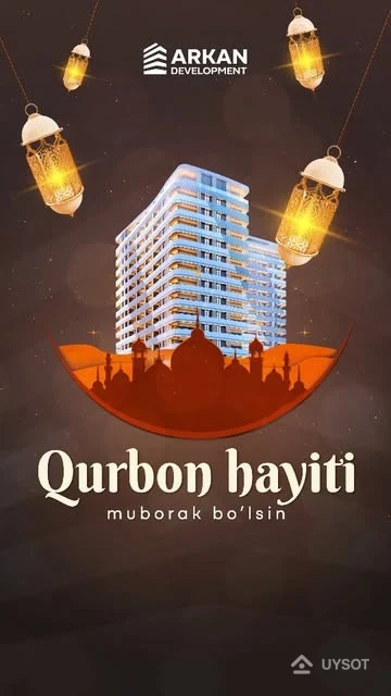 Qurbon Hayiti muborak boʻlsin!
✨ Barchangizni Arkan Development jamoasi nomidan Qurbon Hayiti bilan muborakbod etamiz!
Sizga va oilangizga sihat-salomatlik, xonadongizga fayz-baraka tilab qolamiz 😊
☎️ Тел: +99878 113-63-50 Qurbon Hayiti muborak boʻlsin!
✨ Barchangizni Arkan Development jamoasi nomidan Qurbon Hayiti bilan muborakbod etamiz!
Sizga va oilangizga sihat-salomatlik, xonadongizga fayz-baraka tilab qolamiz 😊
☎️ Тел: +99878 113-63-50