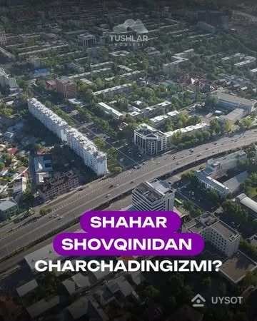 Yashnashni istaganlar uchun — Tushlar Vodiysi! 🏞️
🏡 Oldindan to‘lov: 156 000 000 so‘mdan boshlab
📆 24 oyga bo‘lib to‘lash: oyiga 15 000 000 so‘mdan
Tabiat bag‘rida tinch va zamonaviy hayot shu yerdan boshlanadi.
___
Устали от городского шума?
Для тех, кто хочет жить в гармонии с природой — Tushlar Vodiysi! 🏞️
🏡 Первоначальный взнос: от 156 000 000 сумов
📆 Рассрочка на 24 месяца: от 15 000 000 сумов в месяц
Спокойная и современная жизнь в гармонии с природой начинается здесь.
📞 1383 Yashnashni istaganlar uchun — Tushlar Vodiysi! 🏞️
🏡 Oldindan to‘lov: 156 000 000 so‘mdan boshlab
📆 24 oyga bo‘lib to‘lash: oyiga 15 000 000 so‘mdan
Tabiat bag‘rida tinch va zamonaviy hayot shu yerdan boshlanadi.
___
Устали от городского шума?
Для тех, кто хочет жить в гармонии с природой — Tushlar Vodiysi! 🏞️
🏡 Первоначальный взнос: от 156 000 000 сумов
📆 Рассрочка на 24 месяца: от 15 000 000 сумов в месяц
Спокойная и современная жизнь в гармонии с природой начинается здесь.
📞 1383