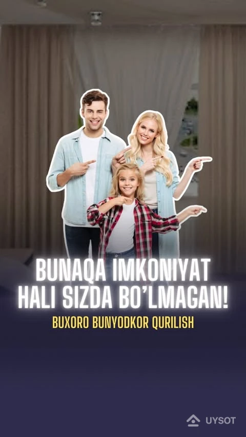 🇺🇿 Bizning turar-joy majmuamizda Siz va farzandlaringiz doimo xavfsiz! Har bir turar-joy bloklari ichki hovliga avtomobillar kirmasligi uchun yopiq kirish yo‘liga, bolalar maydonchasi, sayr hiyobonlari va landshaft manzaralariga ega. Farzandingiz qayerda o‘ynayotganidan xabardor bo‘lib turasiz. Turar-joy binosi hududiga kirish qismida qo‘riqlash punkti mavjud, video kuzatuv tizimi o‘rnatilgan va nazorat-ruxsat etish qismi Sizni begona tashrif buyuruvchilardan himoyalaydi.
******************************************
🇷🇺 В нашем жилом комплексе Вы и Ваши дети всегда в безопасности! Каждый жилой блок располагает закрытым для проезда машин внутренним двором с детской площадкой, аллеями для прогулок и ландшафтным озеленением. Вы всегда знаете, где играет Ваш ребенок. На входе в территорию жилого дома стоит пункт охраны, круглосуточное видеонаблюдение и контроль пропуска избавит Вас от беспокойства о посторонних посетителях.
📞+99878 113-63-50
📞+99878 113-63-50
https://t.me/buxoro_bunyodkor_qurilish 🇺🇿 Bizning turar-joy majmuamizda Siz va farzandlaringiz doimo xavfsiz! Har bir turar-joy bloklari ichki hovliga avtomobillar kirmasligi uchun yopiq kirish yo‘liga, bolalar maydonchasi, sayr hiyobonlari va landshaft manzaralariga ega. Farzandingiz qayerda o‘ynayotganidan xabardor bo‘lib turasiz. Turar-joy binosi hududiga kirish qismida qo‘riqlash punkti mavjud, video kuzatuv tizimi o‘rnatilgan va nazorat-ruxsat etish qismi Sizni begona tashrif buyuruvchilardan himoyalaydi.
******************************************
🇷🇺 В нашем жилом комплексе Вы и Ваши дети всегда в безопасности! Каждый жилой блок располагает закрытым для проезда машин внутренним двором с детской площадкой, аллеями для прогулок и ландшафтным озеленением. Вы всегда знаете, где играет Ваш ребенок. На входе в территорию жилого дома стоит пункт охраны, круглосуточное видеонаблюдение и контроль пропуска избавит Вас от беспокойства о посторонних посетителях.
📞+99878 113-63-50
📞+99878 113-63-50
https://t.me/buxoro_bunyodkor_qurilish
