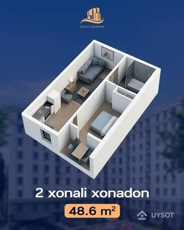 2 xonali 48.6 m kv. xonadon.
✅ Yosh oila uchun ideal variant.
✨ Uchtepa Plaza – kelajagingiz uchun ideal tanlov bo‘lishiga ishonamiz!
To‘g‘ri qaror qabul qiling, orzularingizdagi uy sizni kutmoqda!
📞 Sotuv ofisi bilan bog‘laning:
📲 +99878 113-63-50
🏡 Uchtepa Plaza – orzularingizdagi yashash joyi! 🌟 2 xonali 48.6 m kv. xonadon.
✅ Yosh oila uchun ideal variant.
✨ Uchtepa Plaza – kelajagingiz uchun ideal tanlov bo‘lishiga ishonamiz!
To‘g‘ri qaror qabul qiling, orzularingizdagi uy sizni kutmoqda!
📞 Sotuv ofisi bilan bog‘laning:
📲 +99878 113-63-50
🏡 Uchtepa Plaza – orzularingizdagi yashash joyi! 🌟