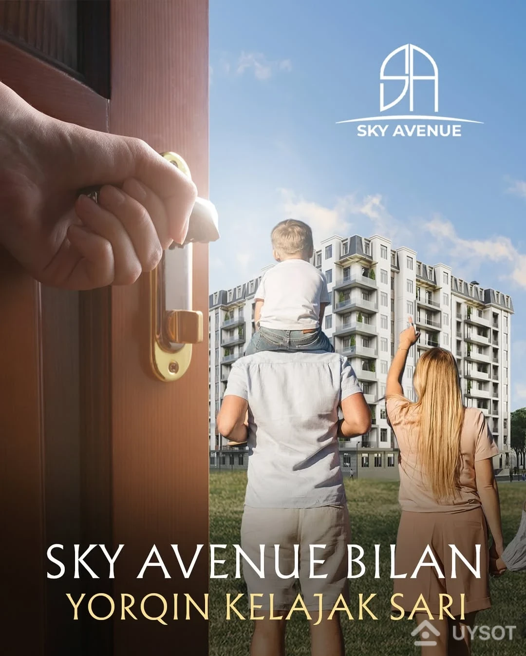 SKY AVENUE — oilaviy farovon hayotingiz garovi!
🌇 Umumiy 150 xonadondan iborat turar-joy majmuamiz 10 qavatdan iborat. Turar-joy majmuamizda xonadon sohiblari uchun barcha qulayliklar yaratilgan.
✅ Xavfsiz bolalar maydonchasi, qulay avtoturargoh va 3,15 m shift balandligiga ega shinam xonadonlarimiz oilangiz farovonligi uchun xizmat qiladi.
Xonadonlarni muddatli to’lov asosida xarid qilishingiz mumkin ❗️
📞 +998-+99878 113-63-50
📞 +998-+99878 113-63-50
📍 Toshkent shahri, Sergeli 8.
➖➖➖➖
SKY AVENUE — гарантия вашего семейного благополучия!
🌇 Наш жилой комплекс состоит из 150 квартир и имеет 10 этажей. В комплексе предусмотрены все удобства для владельцев квартир.
✅ Безопасная детская площадка, удобная парковка и уютные квартиры с высотой потолков 3,15 м обеспечат комфорт вашей семьи.
Квартиры можно приобрести в рассрочку ❗️
📞 +998-+99878 113-63-50
📞 +998-+99878 113-63-50
📍город Ташкент, Сергели 8. SKY AVENUE — oilaviy farovon hayotingiz garovi!
🌇 Umumiy 150 xonadondan iborat turar-joy majmuamiz 10 qavatdan iborat. Turar-joy majmuamizda xonadon sohiblari uchun barcha qulayliklar yaratilgan.
✅ Xavfsiz bolalar maydonchasi, qulay avtoturargoh va 3,15 m shift balandligiga ega shinam xonadonlarimiz oilangiz farovonligi uchun xizmat qiladi.
Xonadonlarni muddatli to’lov asosida xarid qilishingiz mumkin ❗️
📞 +998-+99878 113-63-50
📞 +998-+99878 113-63-50
📍 Toshkent shahri, Sergeli 8.
➖➖➖➖
SKY AVENUE — гарантия вашего семейного благополучия!
🌇 Наш жилой комплекс состоит из 150 квартир и имеет 10 этажей. В комплексе предусмотрены все удобства для владельцев квартир.
✅ Безопасная детская площадка, удобная парковка и уютные квартиры с высотой потолков 3,15 м обеспечат комфорт вашей семьи.
Квартиры можно приобрести в рассрочку ❗️
📞 +998-+99878 113-63-50
📞 +998-+99878 113-63-50
📍город Ташкент, Сергели 8.