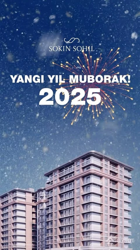 🎄 Yangi yil muborak bo‘lsin! ✨
Yangi yil sizga sog‘lik, baxt, farovonlik va quvonch olib kelsin! Har bir kuningiz yangi imkoniyatlar va muvaffaqiyatlarga boy bo‘lsin.
🎉 Sokin Sohil jamoasi sizga yorqin kelajak tilaydi! 🎄 Yangi yil muborak bo‘lsin! ✨
Yangi yil sizga sog‘lik, baxt, farovonlik va quvonch olib kelsin! Har bir kuningiz yangi imkoniyatlar va muvaffaqiyatlarga boy bo‘lsin.
🎉 Sokin Sohil jamoasi sizga yorqin kelajak tilaydi!