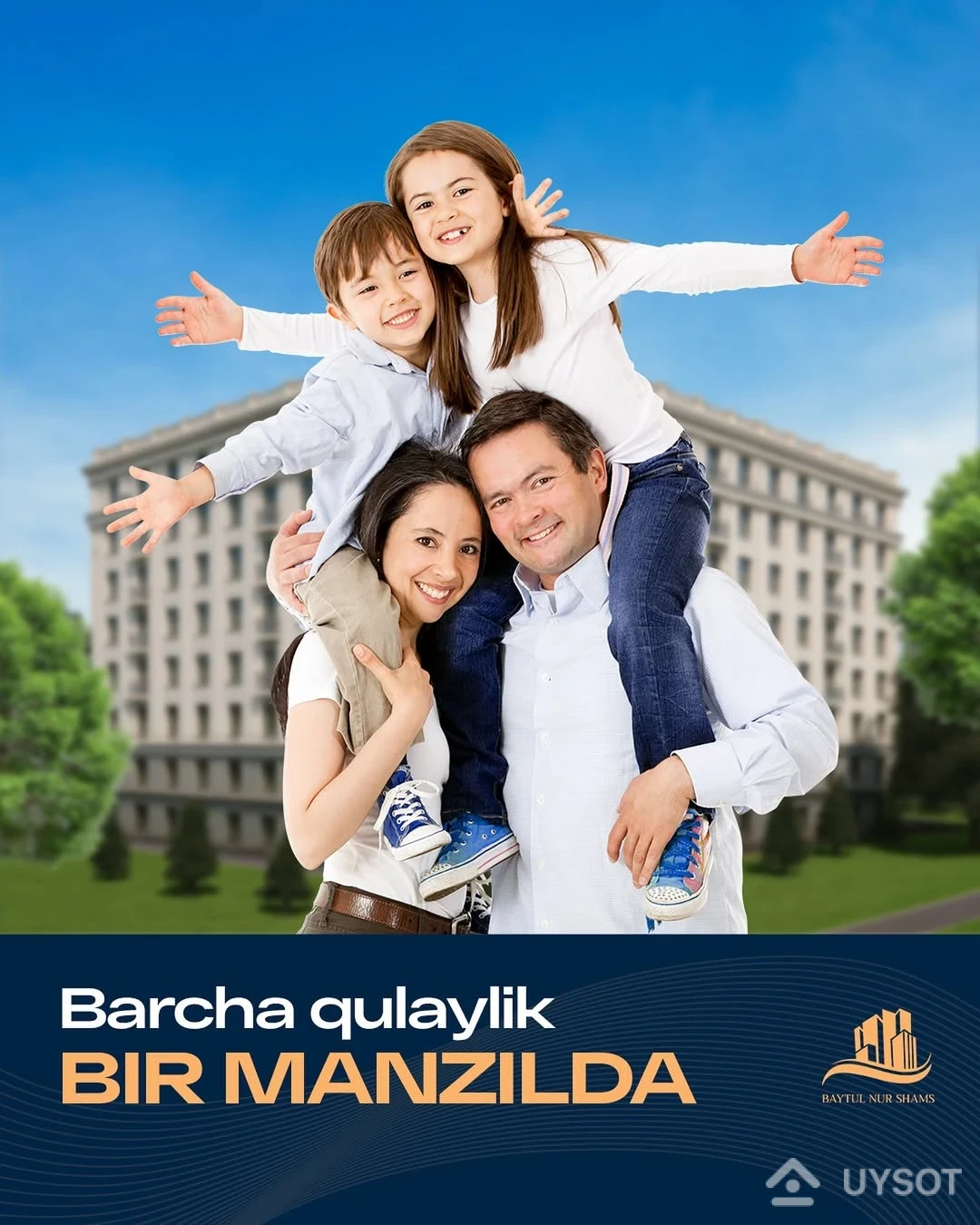 🏡 Xonadon xarid qilishda infratuzilmaga qanchalik ahamiyat berasiz?
📍 Uchtepa Plaza majmuamiz Chilonzor tumani, 24-mavzeda joylashgan va atigi 5 daqiqalik masofada quyidagi muhim nuqtalarga ega:
🛍️ Farhod bozori
🛒 Depo Mall
👗 Uchtepa Outlet
🌳 Eko Park
🏬 Globus Mall
🏫 Maktab va bog‘chalar
✨ Uchtepa Plaza – kelajagingiz uchun ideal tanlov bo‘lishiga ishonamiz!
To‘g‘ri qaror qabul qiling, orzularingizdagi uy sizni kutmoqda!
📞 Sotuv ofisi bilan bog‘laning:
📲 +99878 113-63-50
🏡 Uchtepa Plaza – orzularingizdagi yashash joyi! 🌟 🏡 Xonadon xarid qilishda infratuzilmaga qanchalik ahamiyat berasiz?
📍 Uchtepa Plaza majmuamiz Chilonzor tumani, 24-mavzeda joylashgan va atigi 5 daqiqalik masofada quyidagi muhim nuqtalarga ega:
🛍️ Farhod bozori
🛒 Depo Mall
👗 Uchtepa Outlet
🌳 Eko Park
🏬 Globus Mall
🏫 Maktab va bog‘chalar
✨ Uchtepa Plaza – kelajagingiz uchun ideal tanlov bo‘lishiga ishonamiz!
To‘g‘ri qaror qabul qiling, orzularingizdagi uy sizni kutmoqda!
📞 Sotuv ofisi bilan bog‘laning:
📲 +99878 113-63-50
🏡 Uchtepa Plaza – orzularingizdagi yashash joyi! 🌟