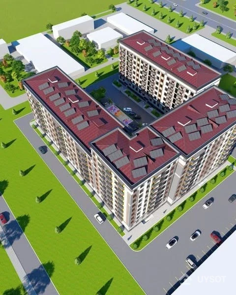 Naoviy Viloyatidagi 2-loyihamiz, ya’ni 10-mikrorayonda joylashgan binolarimizni 3D ko’rinishi ko’rishingiz mumkin. Bu binomiz 2026-yilning 4-choragidan yashash uchun tayyor bo’ladi