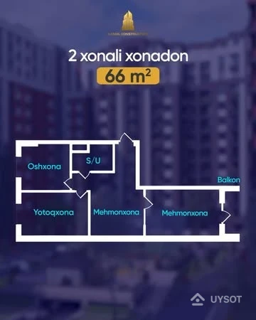 🏢 66 m² maydonga ega, shinam yotoqxona, qulay oshxona va keng mehmonxonadan iborat 2 xonali kvartira rejasini taqdim etamiz!
Bu kvartira sizga qulay hayot va zamonaviy muhit yaratish uchun barcha imkoniyatlarni taqdim etadi. Har bir xona yorug‘lik va kenglikni saqlagan holda, oila a’zolaringiz uchun maksimal darajada qulay qilib loyihalashtirilgan.
Batafsil ma’lumot olish uchun izohlarda «+» qoldiring yoki biz bilan bog‘laning!
📞 +998 (78) 113-63-50
📍 Manzilimiz: Toshkent shahri, Yangi hayot tumani, Qipchoq ko'chasi 1a.
Mo'ljal: 5-metro bekati (Chilonzor yo'li)
📍 Manzilimiz: Toshkent shahri, Do'stlik ko'chasi 2.
Mo'ljal: 12 avtopark
➖➖➖➖➖➖➖➖➖➖
🏢 Делимся планировкой 2-комнатной квартиры площадью 66 м², которая включает уютную спальню, функциональную кухню и просторную гостиную!
Каждая деталь продумана до мелочей, чтобы создать комфортное и современное пространство для жизни вашей семьи. Светлые комнаты, удобная планировка и стильные решения ждут именно вас!
Для получения подробной информации оставьте «+» в комментариях или свяжитесь с нами по указанным контактам:
📞 +998 (78) 113-63-50
📍 Наш адрес: город Ташкент, район Янгихаёт, улица Кипчак, 1а.
Ориентир: 5-я станция метро (Чиланзарская линия)
📍 Наш адрес: город Ташкент, улица Дустлик, 2.
Ориентир: 12-й автопарк 🏢 66 m² maydonga ega, shinam yotoqxona, qulay oshxona va keng mehmonxonadan iborat 2 xonali kvartira rejasini taqdim etamiz!
Bu kvartira sizga qulay hayot va zamonaviy muhit yaratish uchun barcha imkoniyatlarni taqdim etadi. Har bir xona yorug‘lik va kenglikni saqlagan holda, oila a’zolaringiz uchun maksimal darajada qulay qilib loyihalashtirilgan.
Batafsil ma’lumot olish uchun izohlarda «+» qoldiring yoki biz bilan bog‘laning!
📞 +998 (78) 113-63-50
📍 Manzilimiz: Toshkent shahri, Yangi hayot tumani, Qipchoq ko'chasi 1a.
Mo'ljal: 5-metro bekati (Chilonzor yo'li)
📍 Manzilimiz: Toshkent shahri, Do'stlik ko'chasi 2.
Mo'ljal: 12 avtopark
➖➖➖➖➖➖➖➖➖➖
🏢 Делимся планировкой 2-комнатной квартиры площадью 66 м², которая включает уютную спальню, функциональную кухню и просторную гостиную!
Каждая деталь продумана до мелочей, чтобы создать комфортное и современное пространство для жизни вашей семьи. Светлые комнаты, удобная планировка и стильные решения ждут именно вас!
Для получения подробной информации оставьте «+» в комментариях или свяжитесь с нами по указанным контактам:
📞 +998 (78) 113-63-50
📍 Наш адрес: город Ташкент, район Янгихаёт, улица Кипчак, 1а.
Ориентир: 5-я станция метро (Чиланзарская линия)
📍 Наш адрес: город Ташкент, улица Дустлик, 2.
Ориентир: 12-й автопарк