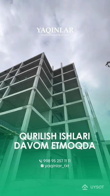 Uyingiz qad rostladi, ko’rishga tayyormisiz?
Yaqinlar turar-joy majmuasi qad rostlagan bo’lishiga qaramay, ishlar jadal davom etmoqda. Bu yerda nafaqat o’zingiz uchun, balki mashinangiz uchun ham qulay joy tayyor.
Batafsil ma’lumot uchun biz bilan bog’laning!
Telefon: +99878 113-63-50 Uyingiz qad rostladi, ko’rishga tayyormisiz?
Yaqinlar turar-joy majmuasi qad rostlagan bo’lishiga qaramay, ishlar jadal davom etmoqda. Bu yerda nafaqat o’zingiz uchun, balki mashinangiz uchun ham qulay joy tayyor.
Batafsil ma’lumot uchun biz bilan bog’laning!
Telefon: +99878 113-63-50
