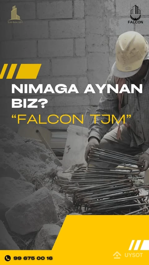 FALCON turar-joy majmuasida qurilish jarayonlari jadallik bilan davom etmoqda! 🚅⚡️
Orzularingizdagi
uyga ega bo’lishingiz uchun tinimsiz ishlayapmiz. Nega bizni tanlash kerak? ✅
��
- Har bir detalga e’tibor va puxta nazorat. 💯
��- Yuqori sifatli materiallar va zamonaviy texnologiyalar. 🏗️
��- Loyihalarimiz belgilangan muddatda foydalanishga topshiriladi. ⏳
Majmuamizning afzalliklari:
��- Obodonlashtirilgan yashil hududlar 🏝️
��- Zamonaviy kuzatuv tizimi 📸
��-Qulay joylashuv 📍
Строительный процесс в ЖК FALCON идет полным ходом! 🚅⚡️
Мы работаем во всю, чтобы предоставить вам дом вашей мечты. Почему именно мы? ✅
��
- Внимание к каждой детали и тщательный контроль. 💯
��- Высококачественные материалы и современные технологии. 🏗️
��- Наши объекты будут сданы в указанный срок. ⏳
Преимущества нашей коллекции:
��- Благоустроенные зеленые зоны 🏝️
��- Современная система отслеживания 📸
��- Удобное расположение 📍
#стройка #строимдом #строительство #строительстводомов #стройкадома #строительнаякомпания FALCON turar-joy majmuasida qurilish jarayonlari jadallik bilan davom etmoqda! 🚅⚡️
Orzularingizdagi
uyga ega bo’lishingiz uchun tinimsiz ishlayapmiz. Nega bizni tanlash kerak? ✅
��
- Har bir detalga e’tibor va puxta nazorat. 💯
��- Yuqori sifatli materiallar va zamonaviy texnologiyalar. 🏗️
��- Loyihalarimiz belgilangan muddatda foydalanishga topshiriladi. ⏳
Majmuamizning afzalliklari:
��- Obodonlashtirilgan yashil hududlar 🏝️
��- Zamonaviy kuzatuv tizimi 📸
��-Qulay joylashuv 📍
Строительный процесс в ЖК FALCON идет полным ходом! 🚅⚡️
Мы работаем во всю, чтобы предоставить вам дом вашей мечты. Почему именно мы? ✅
��
- Внимание к каждой детали и тщательный контроль. 💯
��- Высококачественные материалы и современные технологии. 🏗️
��- Наши объекты будут сданы в указанный срок. ⏳
Преимущества нашей коллекции:
��- Благоустроенные зеленые зоны 🏝️
��- Современная система отслеживания 📸
��- Удобное расположение 📍
#стройка #строимдом #строительство #строительстводомов #стройкадома #строительнаякомпания