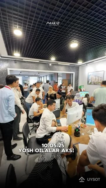 Yosh oilalar va talabalarga ajoyib imkoniyat💡🧑‍🧑‍🧒‍🧒

“Eco Park” loyihasidan 9.900 $ dan xonadon xarid qilgan mijozmiz fikrlari🤩

Bittagina Pasport bilan ishingiz bitadi✅

Boshlang’inch 3 4 Ming $ to’lab
Oylik to’lovlari bir yarim ikki million so’mdan to’lab xonadon xarid qilishingiz mumkin 

Asosiysi xech qanday garov va foizlarsiz 

Shoshiling bunday imkoniyat boshqa bo’lmasligi mumkin❗️

📞Maʼlumot uchun: +99878 113-63-50

📍Manzil: Qoʼyliq massivi (9-metro bekati yonida)

⏰Ish vaqti: 09:00 – 18:00 

♾(dam olish kunlarisiz)