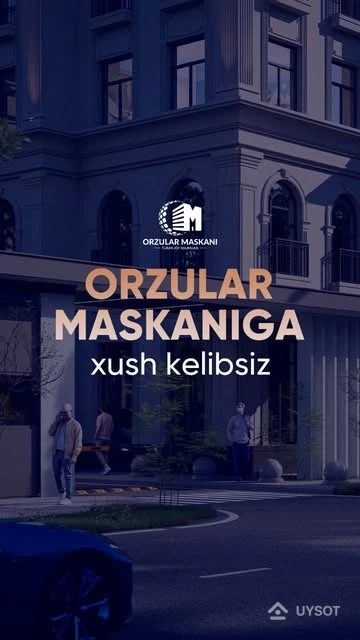✨ Orzular Maskani: Orzuingiz shu yerdan boshlanadi! ✨
⠀
🏡 "Orzular Maskani" turar-joy majmuamiz bo'ylab 3D-sayohatga taklif etamiz!
⠀
Sizni nimalar kutmoqda:
⠀
🔒 24/7 qo'riqlash va videokuzatuv: Xavfsizligingiz uchun.
🎠 Bolalar maydonchasi va 🏋️♀️ sport zonasi: Faol dam olish uchun.
⠀
Va bu hammasi emas! Biz yanada ko'proq qulayliklarni taklif etamiz:
⠀
🚗 Yer osti avtoturargohi: Avtomobilingiz har doim himoyada.
👨👩👧👦 Har bir kirish yo'lagida Face ID: Qulay va xavfsiz kirish.
🏠 Dupleks kvartiralar: Oilangiz uchun kenglik va noyoblik.
⠀
"Orzular Maskani" – bu har bir detali sizning shinamligingiz va farovonligingiz uchun yaratilgan ideal maskan! ✨
⠀
Ko'proq bilishni istaysizmi? Qo'ng'iroq qiling!
📞 +99878 113-63-50
📞 +99878 113-63-50
📞 +99878 113-63-50
——
✨ Orzular Maskani: Ваша мечта начинается здесь! ✨
⠀
🏡Приглашаем на 3D-прогулку по нашему жилому комплексу "Orzular Maskani"!
⠀
Что вас ждёт:
⠀
🔒 Охрана 24/7 и видеонаблюдение для вашей безопасности.
🎠 Детская площадка и 🏋️♀️ спортивная зона для активного отдыха.
И это не всё! Мы предлагаем ещё больше комфорта:
⠀
🚗 Подземная парковка: Ваш автомобиль всегда под защитой.
👨👩👧👦 Face ID в каждом подъезде: Удобный и безопасный доступ.
🏠 Дуплекс квартиры: Простор и уникальность для вашей семьи.
"Orzular Maskani" – это идеальное место, где каждая деталь создана для вашего уюта и благополучия! ✨
⠀
Хотите узнать больше? Звоните!
📞 +99878 113-63-50
📞 +99878 113-63-50
📞 +99878 113-63-50 ✨ Orzular Maskani: Orzuingiz shu yerdan boshlanadi! ✨
⠀
🏡 "Orzular Maskani" turar-joy majmuamiz bo'ylab 3D-sayohatga taklif etamiz!
⠀
Sizni nimalar kutmoqda:
⠀
🔒 24/7 qo'riqlash va videokuzatuv: Xavfsizligingiz uchun.
🎠 Bolalar maydonchasi va 🏋️♀️ sport zonasi: Faol dam olish uchun.
⠀
Va bu hammasi emas! Biz yanada ko'proq qulayliklarni taklif etamiz:
⠀
🚗 Yer osti avtoturargohi: Avtomobilingiz har doim himoyada.
👨👩👧👦 Har bir kirish yo'lagida Face ID: Qulay va xavfsiz kirish.
🏠 Dupleks kvartiralar: Oilangiz uchun kenglik va noyoblik.
⠀
"Orzular Maskani" – bu har bir detali sizning shinamligingiz va farovonligingiz uchun yaratilgan ideal maskan! ✨
⠀
Ko'proq bilishni istaysizmi? Qo'ng'iroq qiling!
📞 +99878 113-63-50
📞 +99878 113-63-50
📞 +99878 113-63-50
——
✨ Orzular Maskani: Ваша мечта начинается здесь! ✨
⠀
🏡Приглашаем на 3D-прогулку по нашему жилому комплексу "Orzular Maskani"!
⠀
Что вас ждёт:
⠀
🔒 Охрана 24/7 и видеонаблюдение для вашей безопасности.
🎠 Детская площадка и 🏋️♀️ спортивная зона для активного отдыха.
И это не всё! Мы предлагаем ещё больше комфорта:
⠀
🚗 Подземная парковка: Ваш автомобиль всегда под защитой.
👨👩👧👦 Face ID в каждом подъезде: Удобный и безопасный доступ.
🏠 Дуплекс квартиры: Простор и уникальность для вашей семьи.
"Orzular Maskani" – это идеальное место, где каждая деталь создана для вашего уюта и благополучия! ✨
⠀
Хотите узнать больше? Звоните!
📞 +99878 113-63-50
📞 +99878 113-63-50
📞 +99878 113-63-50