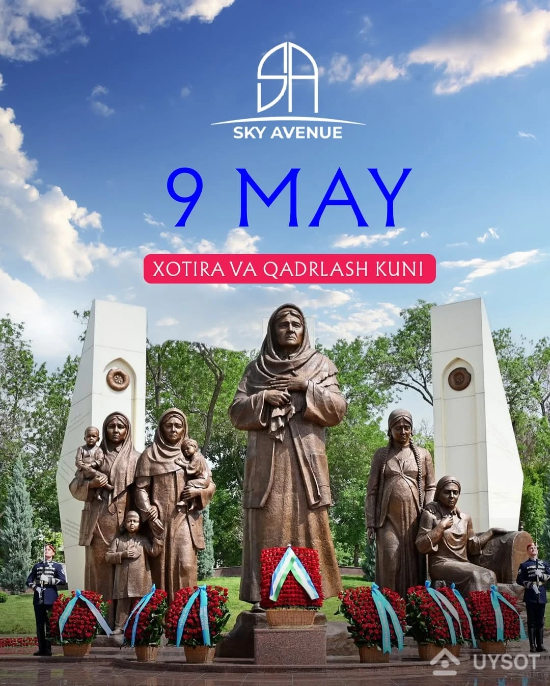 9-may — Xotira va Qadrlash kuni
🇺🇿🕊️
Bu sana biz uchun oddiy kalendardagi kun emas. Bu — jasorat, sabr, fidoyilik va yurtga bo‘lgan cheksiz muhabbat timsolidir.
🎖️🛡️
O‘z hayotini xalq tinchligi, kelajak avlodning baxti uchun fido qilgan bobolarimiz va buvilarimiz oldida chuqur ta’zimdamiz.
🙌🏼🇺🇿
Ularning mardligi va matonati biz uchun doimiy saboq, nurli yo‘l-yo‘riqdir.
📜✨
Bugun biz yurtimizda kechayotgan tinch, osoyishta hayot uchun minnatdormiz.
☀️🏡
Bu kun — eslash, qadrlash, ehtirom ko‘rsatish kuni. Har bir yurakda qahramonlar xotirasi barhayot bo‘lib qoladi.
❤️🕯️
Biz barchasini unutmaymiz. Unutolmaymiz.
Xotirangiz biz bilan — mehr va hurmat ila.
🌹🇺🇿
Qahramonlar abadiydir. 9-may — Xotira va Qadrlash kuni
🇺🇿🕊️
Bu sana biz uchun oddiy kalendardagi kun emas. Bu — jasorat, sabr, fidoyilik va yurtga bo‘lgan cheksiz muhabbat timsolidir.
🎖️🛡️
O‘z hayotini xalq tinchligi, kelajak avlodning baxti uchun fido qilgan bobolarimiz va buvilarimiz oldida chuqur ta’zimdamiz.
🙌🏼🇺🇿
Ularning mardligi va matonati biz uchun doimiy saboq, nurli yo‘l-yo‘riqdir.
📜✨
Bugun biz yurtimizda kechayotgan tinch, osoyishta hayot uchun minnatdormiz.
☀️🏡
Bu kun — eslash, qadrlash, ehtirom ko‘rsatish kuni. Har bir yurakda qahramonlar xotirasi barhayot bo‘lib qoladi.
❤️🕯️
Biz barchasini unutmaymiz. Unutolmaymiz.
Xotirangiz biz bilan — mehr va hurmat ila.
🌹🇺🇿
Qahramonlar abadiydir.