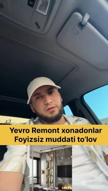 Tayyor Tamirlangan xonadonlari Yangi uzbekiston loyhamizdan xarid qilishingiz mumkun bo’ladi !