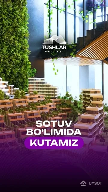 «Tushlar vodiysi» loyihasi haqida qisqacha ma’lumotlar...
Lekin bu loyihaning atiga bir qismi, bu O’zbekistondagi eng yirik ekologik turar joy majmualaridan biri.
Sizda qo’shimcha savollar tug’ilsa quyidagi raqamga qo’g’iroq qiling: 📞1383
_____________________
«Tushlar vodiysi» — это только начало.
И это всего лишь часть проекта — одного из крупнейших экологических жилых комплексов в Узбекистане.
Звоните и узнайте больше: 📞 1383 «Tushlar vodiysi» loyihasi haqida qisqacha ma’lumotlar...
Lekin bu loyihaning atiga bir qismi, bu O’zbekistondagi eng yirik ekologik turar joy majmualaridan biri.
Sizda qo’shimcha savollar tug’ilsa quyidagi raqamga qo’g’iroq qiling: 📞1383
_____________________
«Tushlar vodiysi» — это только начало.
И это всего лишь часть проекта — одного из крупнейших экологических жилых комплексов в Узбекистане.
Звоните и узнайте больше: 📞 1383