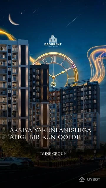 🎉 Aksiya yakunlanishiga atigi bir kun qoldi!
BASHKENT turar joy majmuasi o‘zining keng ko‘lamli aksiyasini yakunlamoqda — bu aksiya ko‘pchilikning uy sotib olish haqidagi tasavvurlarini o‘zgartirdi.
1-apreldan 10-iyungacha biz shunchaki xonadon emas, balki butun oilaga mo‘ljallangan tayyor qulaylikni taklif etdik. Va sizda hamon bunga ulgurish imkoniyati bor!
🏠 Agar ertaga qadar shartnoma tuzsangiz, sizga nimalar nasib etadi?
— Mebel to‘liq o‘rnatilgan: shkaflar, divanlar, stol-stullar
— Hoffmann texnikasi — muzlatkichdan tortib gaz plitasigacha
— Pardalar, gilamlar va hattoki rozetkalar ham bor
📦 Hamma narsa tayyor. Hech narsani qo‘shimcha xarid qilishingiz shart emas.
🚘 To‘lovni 100% amalga oshirgan xaridorlarga esa
20 ta yerosti avtoturargoh joyidan biri sovg‘a tariqasida taqdim etiladi.
⏳ Vaqt tugamoqda. Ertaga — aksiya uchun oxirgi kun.
Agar siz ham tayyor, qulay uy haqida orzu qilgan bo‘lsangiz —
ana shu fursatni boy bermang.
📍 Manzil: Toshkent shahri, Jarkurgon ko‘chasi, 47-uy
📞 +99878 113-63-50
🌐 bashkent.uz
BASHKENT — sizni kutgan uy aynan shu yerda. 🎉 Aksiya yakunlanishiga atigi bir kun qoldi!
BASHKENT turar joy majmuasi o‘zining keng ko‘lamli aksiyasini yakunlamoqda — bu aksiya ko‘pchilikning uy sotib olish haqidagi tasavvurlarini o‘zgartirdi.
1-apreldan 10-iyungacha biz shunchaki xonadon emas, balki butun oilaga mo‘ljallangan tayyor qulaylikni taklif etdik. Va sizda hamon bunga ulgurish imkoniyati bor!
🏠 Agar ertaga qadar shartnoma tuzsangiz, sizga nimalar nasib etadi?
— Mebel to‘liq o‘rnatilgan: shkaflar, divanlar, stol-stullar
— Hoffmann texnikasi — muzlatkichdan tortib gaz plitasigacha
— Pardalar, gilamlar va hattoki rozetkalar ham bor
📦 Hamma narsa tayyor. Hech narsani qo‘shimcha xarid qilishingiz shart emas.
🚘 To‘lovni 100% amalga oshirgan xaridorlarga esa
20 ta yerosti avtoturargoh joyidan biri sovg‘a tariqasida taqdim etiladi.
⏳ Vaqt tugamoqda. Ertaga — aksiya uchun oxirgi kun.
Agar siz ham tayyor, qulay uy haqida orzu qilgan bo‘lsangiz —
ana shu fursatni boy bermang.
📍 Manzil: Toshkent shahri, Jarkurgon ko‘chasi, 47-uy
📞 +99878 113-63-50
🌐 bashkent.uz
BASHKENT — sizni kutgan uy aynan shu yerda.