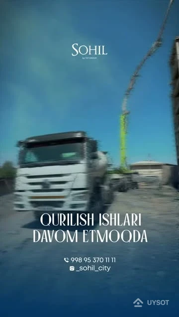Sohil turar-joy majmuasida qurilish ishlari davom etmoqda
Qurilish jarayoni bosqichma-bosqich, puxta bajarilmoqda. Bu uylar faqat ko‘rkam ko‘rinishi bilan emas, balki mustahkamligi va qulay joylashuvi bilan ham ajralib turadi. Aynan hozir tanlaganlar uchun eng yaxshi shartlar va narxlar taklif qilinmoqda.
Telefon: +99878 113-63-50 Sohil turar-joy majmuasida qurilish ishlari davom etmoqda
Qurilish jarayoni bosqichma-bosqich, puxta bajarilmoqda. Bu uylar faqat ko‘rkam ko‘rinishi bilan emas, balki mustahkamligi va qulay joylashuvi bilan ham ajralib turadi. Aynan hozir tanlaganlar uchun eng yaxshi shartlar va narxlar taklif qilinmoqda.
Telefon: +99878 113-63-50