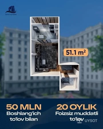50 mln boshlang'ich to'lov bilan xonadon🤩

😊 51.1 kv m maydonga ega xonadonlarimizni endi siz 50 mln boshlang'ich to'lov hamda 20 oyli foizsiz muddatli to'lovda xarid qilishingiz mumkin

✨ Uchtepa Plaza – kelajagingiz uchun ideal tanlov bo‘lishiga ishonamiz! 
To‘g‘ri qaror qabul qiling, orzularingizdagi uy sizni kutmoqda!

📞 Sotuv ofisi bilan bog‘laning: 
📲 +998 (78) 113-63-50

🏡 Uchtepa Plaza – orzularingizdagi yashash joyi! 🌟