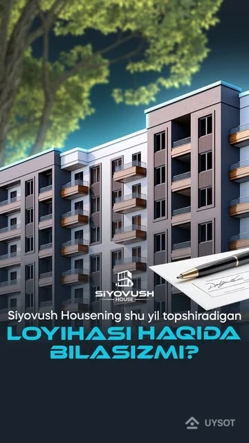 Siyovush house — yilning tayyor loyihasi, baxtli hayot uchun tayyorlanmoqda!
🏠 Bu yil Siyovush house majmuasini topshirishga tayyorgarlik ko‘rilmoqda. Hozirda majmuada tashqi fasad ishlari olib borilmoqda.
❗️ Bugun qurilayotgan, ertaga hayotingizning manzili bo‘ladigan joyni tanlang! Siyovush house — sifatli hayot sari ishonchli qadam!
Batafsil maʼlumot uchun bizning raqamlar:
☎️ +99878 113-63-50
☎️ +99878 113-63-50 Siyovush house — yilning tayyor loyihasi, baxtli hayot uchun tayyorlanmoqda!
🏠 Bu yil Siyovush house majmuasini topshirishga tayyorgarlik ko‘rilmoqda. Hozirda majmuada tashqi fasad ishlari olib borilmoqda.
❗️ Bugun qurilayotgan, ertaga hayotingizning manzili bo‘ladigan joyni tanlang! Siyovush house — sifatli hayot sari ishonchli qadam!
Batafsil maʼlumot uchun bizning raqamlar:
☎️ +99878 113-63-50
☎️ +99878 113-63-50