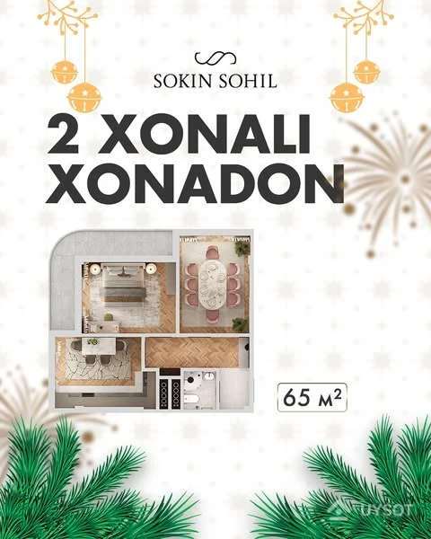 🔑 Sokin Sohil’da har xil planirovkalarda kvartiralar!
Keng va ixcham kvartiralar, har bir oilaning ehtiyojiga mos keladigan tanlovlar!
🏡 Yangi hayot uchun ideal kvartira topish oson!
Barcha kvartiralar zamonaviy dizayn va qulay yashash uchun yaratilgan.
📞 Batafsil ma’lumot uchun qo‘ng‘iroq qiling: +998 (78) 113-63-50
📍 Olmazor tumani, KXAY ko‘chasi 5A-uy 🔑 Sokin Sohil’da har xil planirovkalarda kvartiralar!
Keng va ixcham kvartiralar, har bir oilaning ehtiyojiga mos keladigan tanlovlar!
🏡 Yangi hayot uchun ideal kvartira topish oson!
Barcha kvartiralar zamonaviy dizayn va qulay yashash uchun yaratilgan.
📞 Batafsil ma’lumot uchun qo‘ng‘iroq qiling: +998 (78) 113-63-50
📍 Olmazor tumani, KXAY ko‘chasi 5A-uy